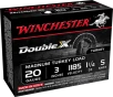 Winchester Double X Magnum Load 20 ga  3 in  1 1 4 oz  5 Shot 10 rd 