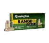 Remington Range Clean 9mm Luger Flat Nose Enclosed Base 115 Grain 50 Rounds