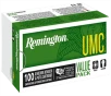 Remington UMC Handgun Ammo 380 ACP 88 gr  JHP 100 rd 