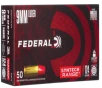 Federal Syntech Range Pistol Ammo 9mm 124 gr  TSJ RN 50 rd 