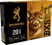 Browning Ammo B193112021 BXS  20Gauge 2 75  3 4oz Sabot Slug Shot 5 Rounds