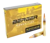 Berger Bullets 23020 Target Rifle 223Rem 73gr Boat Tail 20 Rounds