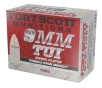 Fort Scott Munitions 9MM115SCVNIC Tumble Upon Impact  TUI   9mmLuger 115gr Solid Copper Spun 20 Rounds
