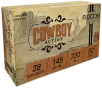 Fiocchi 38SWSHL Cowboy Action  38S WShort 145gr Lead Round Nose 50 Rounds