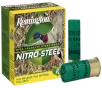 Remington Ammunition 20803 Nitro-Steel High Velocity 12Gauge 2 75  1 1 8oz 4Shot 25 Rounds