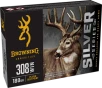 Browning Ammo B192603081  Silver 308Win 180gr Plated Soft Point 20 Rounds