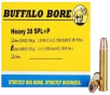 Buffalo Bore Ammunition 20B20 Heavy Strictly Business 38Special  P 125gr Jacket Hollow Point 20 Rounds