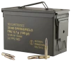 PPU PP3006GMC Standard Rifle  30-06Springfield 150gr Full Metal Jacket 500rds  Sold by Case  Includes Metal Can