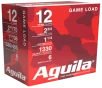 Aguila High Velocity Shotgun Game Load 12 ga  2 75 in  1 1 4 oz  6 Shot 25 rd 