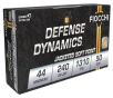 Fiocchi Shooting Dynamics Pistol Ammo 44 Rem Mag 240 gr  Jacketed Soft Point 50 rd 