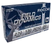 Fiocchi Field Dynamics Centerfire Rifle Ammo 270 Win  130 gr  PSP 20 rd 