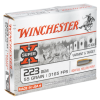 Winchester Super-X Rifle Ammo 223 Rem  55 gr  BTHP 20 rd 