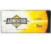 Armscor Handgun Ammunition 9mm Luger 147 gr FMJ 850 fps 50 ct