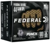 Federal Premium Punch Pistol Ammo 44 S W Spcl  JHP 20 rd 