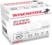 Winchester Super Target Load 20 ga  2 75 in  7 8 oz  8 Shot 25 rd 
