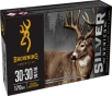 Browning Ammo B192630301  Silver 30-30Win 170gr Plated Soft Point 20 Rounds