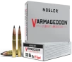 Nosler Varmageddon Rifle Ammunition 300 Blackout 110 gr  VG FBT 20 rd 