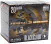 Federal PWUX20924 Premium Black Cloud 20Gauge 3  1oz 25 Rounds