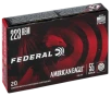 Federal American Eagle Rifle Ammo 223 Rem 55 gr  FMJ 20 rd 