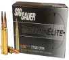 Sig Sauer E556M420 Marksman  5 56x45mm NATO 77 gr Open Tip Match 20 Rounds