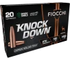 Fiocchi Knock Down Rifle Ammo 270 Win  130 gr  Copper HP 20 rd 