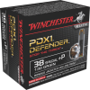 Winchester Defender Pistol Ammo 38 Spl P 130 gr  Bonded Jacket HP 20 rd 