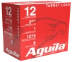 Aguila 1CHB1328 Target Load Competition 12Gauge 2 75  1oz 8Shot 25 Rounds