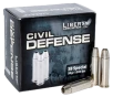 Liberty Ammunition LACD38025 Civil Defense  38Special 50gr Lead Free Fragmenting Hollow Point 20 Rounds