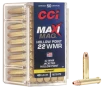 CCI Varmint Maxi-Mag 22 Magnum Jacketed Hollow Point 40 Grain 50 Rounds