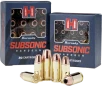 Hornady Subsonic Handgun Ammo 9mm 147 gr  XTP 25 rd 