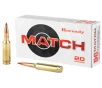 Hornady Match Rifle Ammo 6 5 Creedmoor 140 gr  Extreme Low Drag-Match 20 rd