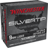 Winchester Super-X 9mm Luger Silvertip Hollow Point 147 Grain 20 Rounds