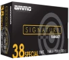 Ammo Inc 38158TMCA50 Signature  38Special 158gr Total Metal Case 50 Rounds