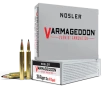 Nosler Varmageddon Rifle Ammunition 204 Ruger 32 gr  VG FBT 20 rd 