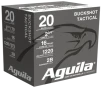 Aguila Ammunition 20ga Buckshot 2 75 inch Shotgun Shells - 2Buck   1oz   1220 fps   25rd Box