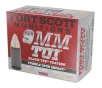 Fort Scott Munitions 9MM115SCVTPD Tumble Upon Impact  TUI   9mmLuger 115gr Solid Copper Spun 20 Rounds  TPD-9 Coated