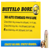 Buffalo Bore Ammunition 27G20 Standard Pressure Strictly Business 380ACP 90gr Jacket Hollow Point 20 Rounds