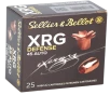 Sellier   Bellot SB45XA XRG Defense 45ACP 165gr Solid Copper Hollow Point 25 Rounds