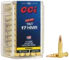 CCI Varmint TNT 17 HMR Jacketed Hollow Point 17 Grain 50 Rounds