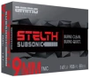 Ammo Inc stelTH Subsonic 9mm Luger Handgun Ammo - 147 Grain   TMC   50rd Box