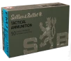 Sellier   Bellot SB9SUBB 9mm Luger Full Metal Jacket 150 Grain 50 Rounds