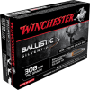 Winchester Ballistic Silvertip 308 Winchester Polymer Tip 150 Grain 20 Rounds