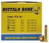 Buffalo Bore Ammunition 24D20 Personal Defense Strictly Business 9mmLuger  P 115gr Jacket Hollow Point 20 Rounds