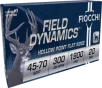 Fiocchi Field Dynamics Centerfire Rifle Ammo 45-70 Govt  300 gr  HPFN 20 rd 