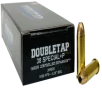 DoubleTap Ammunition 38SP148CE   38Special 148gr Controlled Expansion JHP 20 Rounds