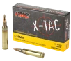 PMC X-TAC 5 56 NATO Rifle Ammo Full Metal Jacket Boat Tail 55 Grain 20 Rounds