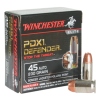 Winchester Defender 45 ACP Bonded Jacket Hollow Point 230 Grain 20 Rounds