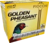 Fiocchi Golden Pheasant Shotgun Loads 20 ga  3 in  1 1 4 oz  5 Shot 25 rd 