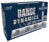 Fiocchi Range Dynamics Pistol Ammo 38 Spl  158 gr  LRN 50 rd 