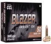CCI Blazer Brass Pistol Ammo 9mm Luger 124 gr  FMJ Round Nose 50 rd 